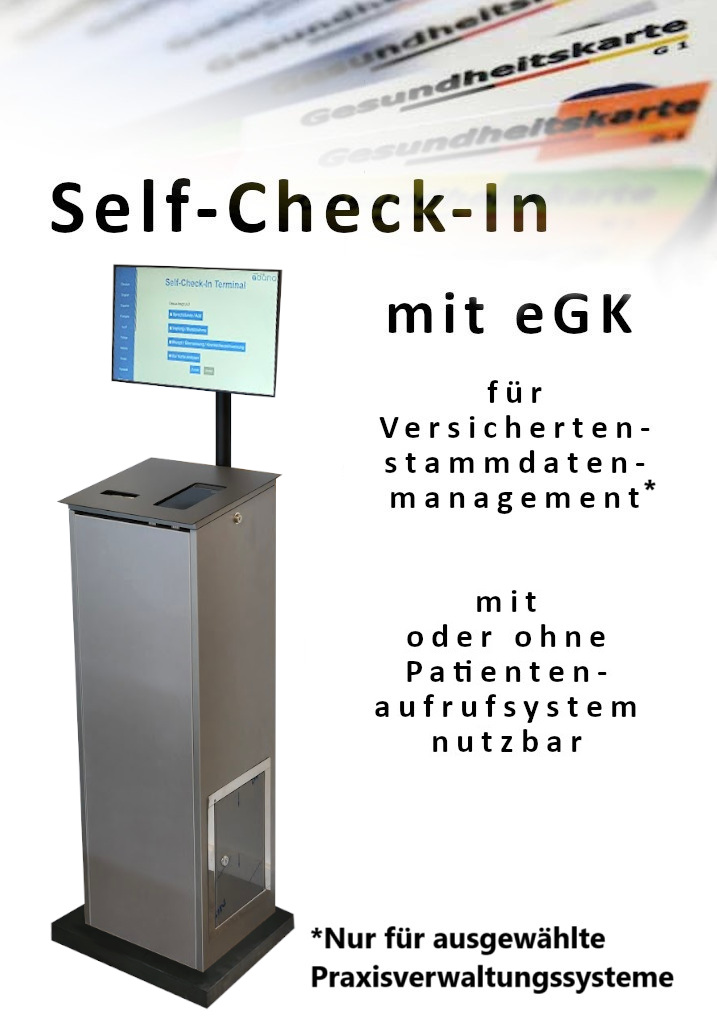 Self-Check-In Terminal für Arztpraxis und MVZ
