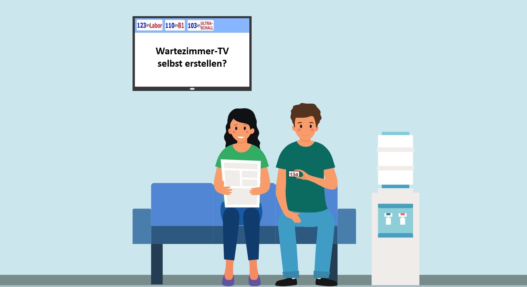allavia Wartezimmer-TV